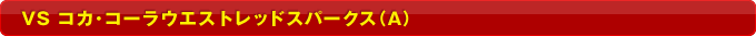VS �R�J��R�[���E�G�X�g���b�h�X�p�[�N�X�iA�j