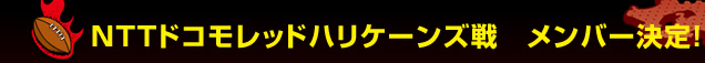 NTT�h�R�����b�h�n���P�[���Y��@�����o�[����I