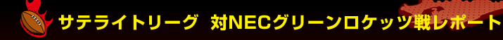 �T�e���C�g���[�O�@��NEC�O���[�����P�b�c�탌�|�[�g