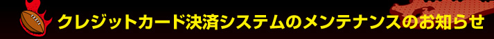 �N���W�b�g�J�[�h���σV�X�e���̃����e�i���X�̂��m�点