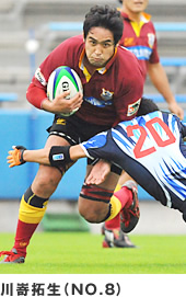 川嵜拓生(NO.8)