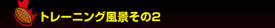 �g���[�j���O���i���̂Q
