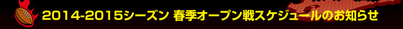 2014-2015�V�[�Y�� �t�G�I�[�v����X�P�W���[���̂��m�点