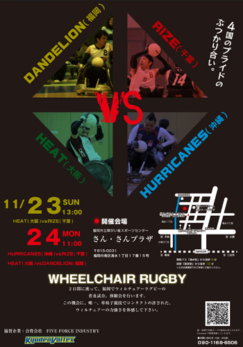 WHEELCHAIR RUGBY