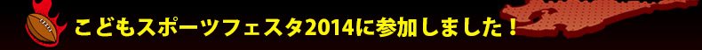 ���ǂ��X�|�[�c�t�F�X�^2014�ɎQ�����܂����I